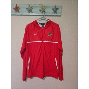 Under Armour x Chicago Blackhawks Quarter Zip Windbreaker